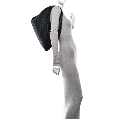 Bottega Veneta Nappa Intrecciato Large Veneta Hobo Black 2 of 11