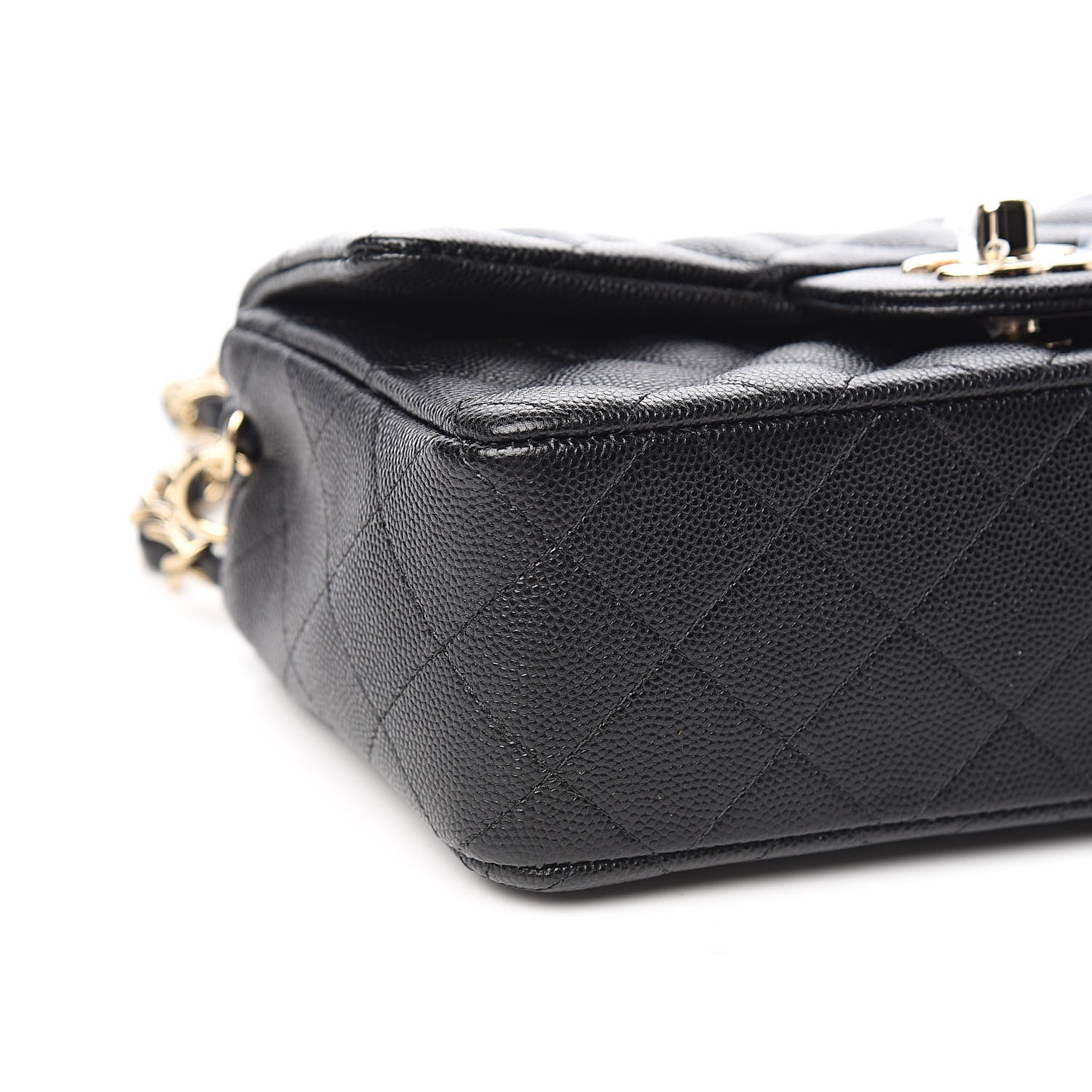 Chanel Caviar Quilted Mini Rectangular Flap Black 8 of 11