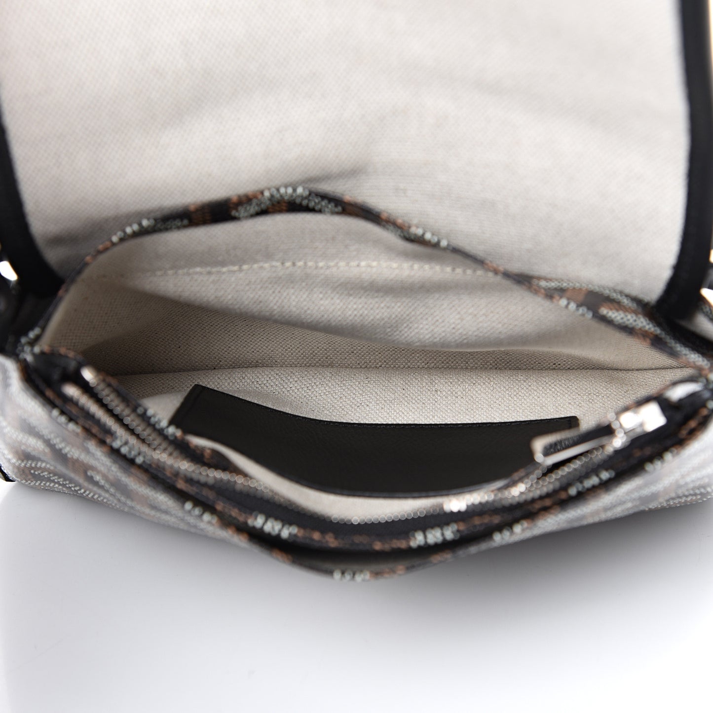 Goyardine Plumet Wallet Clutch Black