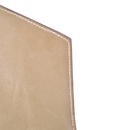 Hermes Lizard Pan Clutch Ficelle 10 of 12