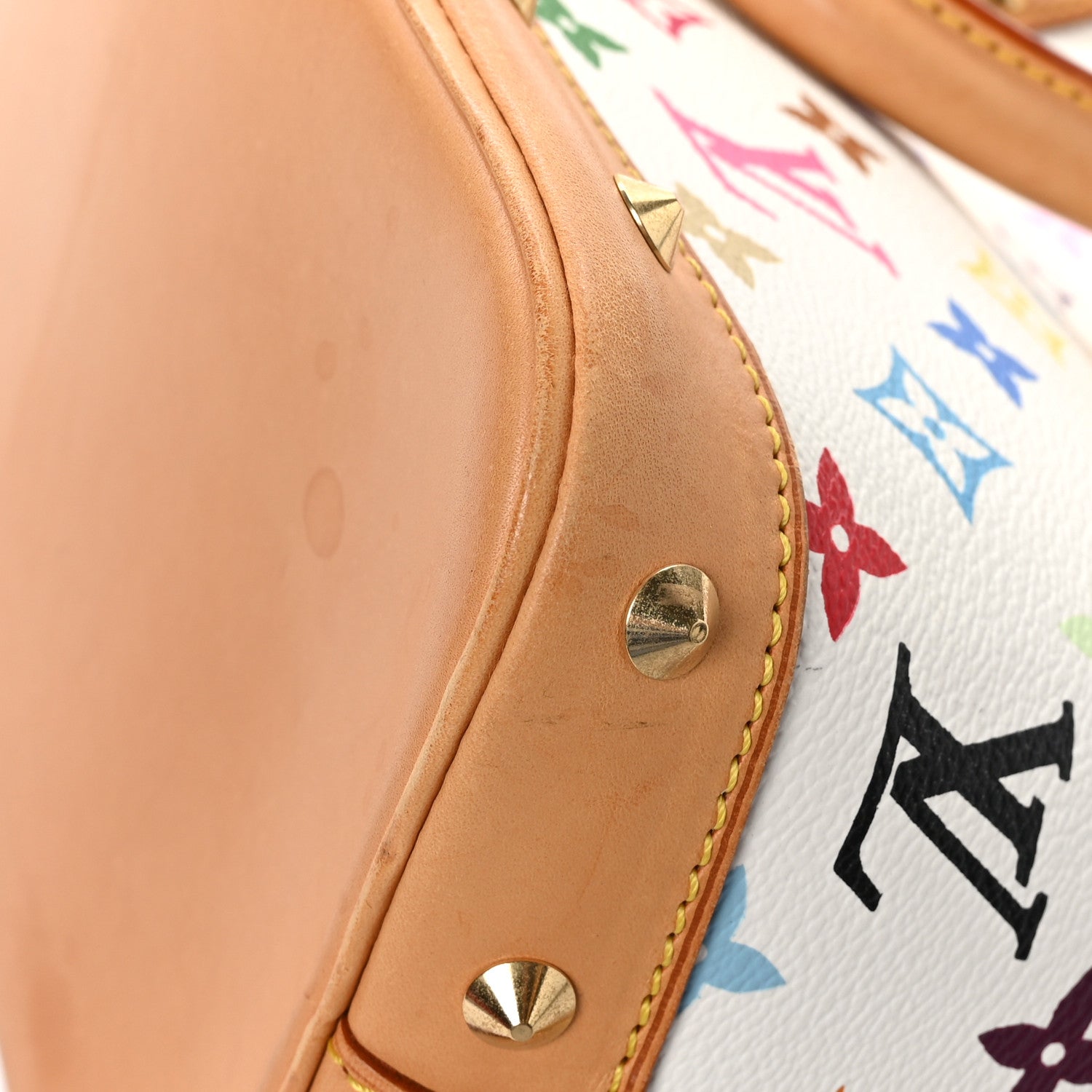 Louis Vuitton Monogram Multicolor Alma White 12 of 13