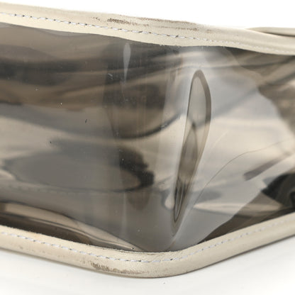 Chanel Lambskin Vinyl Large Naked Flap Silver 10 of 10