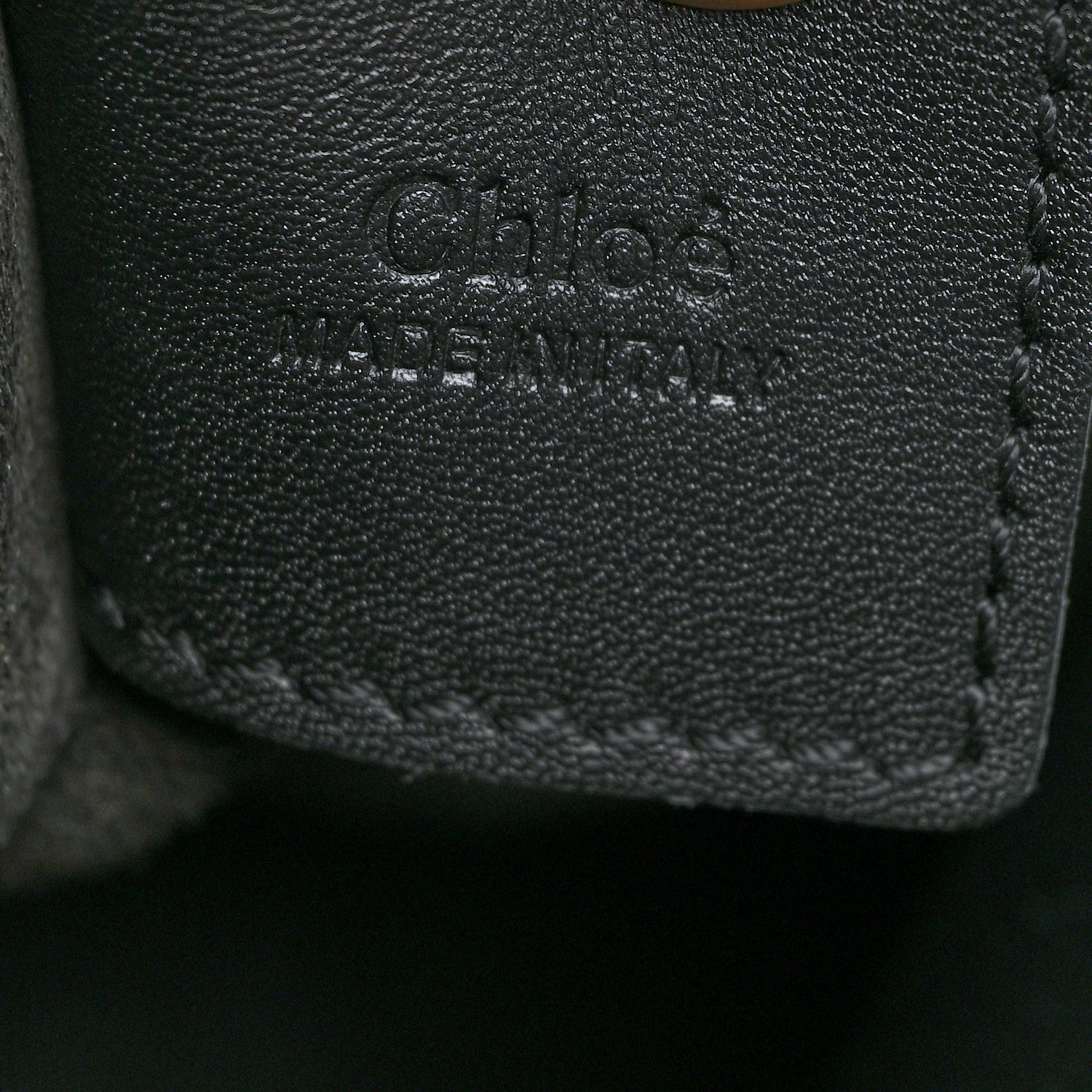 Chloe Calfskin Medium Mony Tote Black 7 of 11