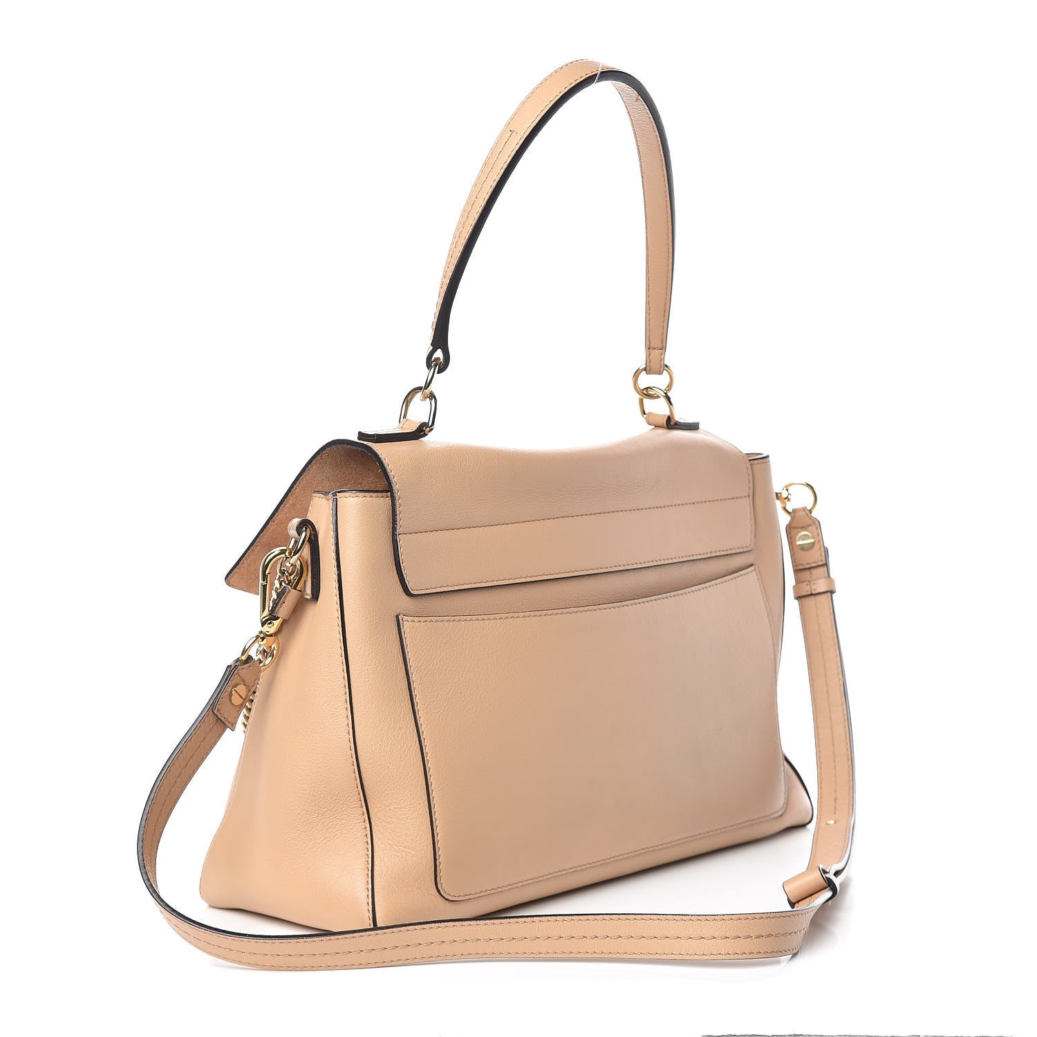Chloe Calfskin Medium Faye Day Shoulder Bag Blush Nude 3 of 22