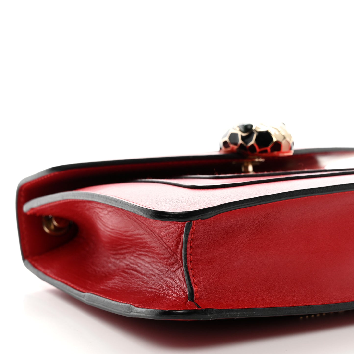 Calfskin Serpenti Forever Crossbody Bag Red
