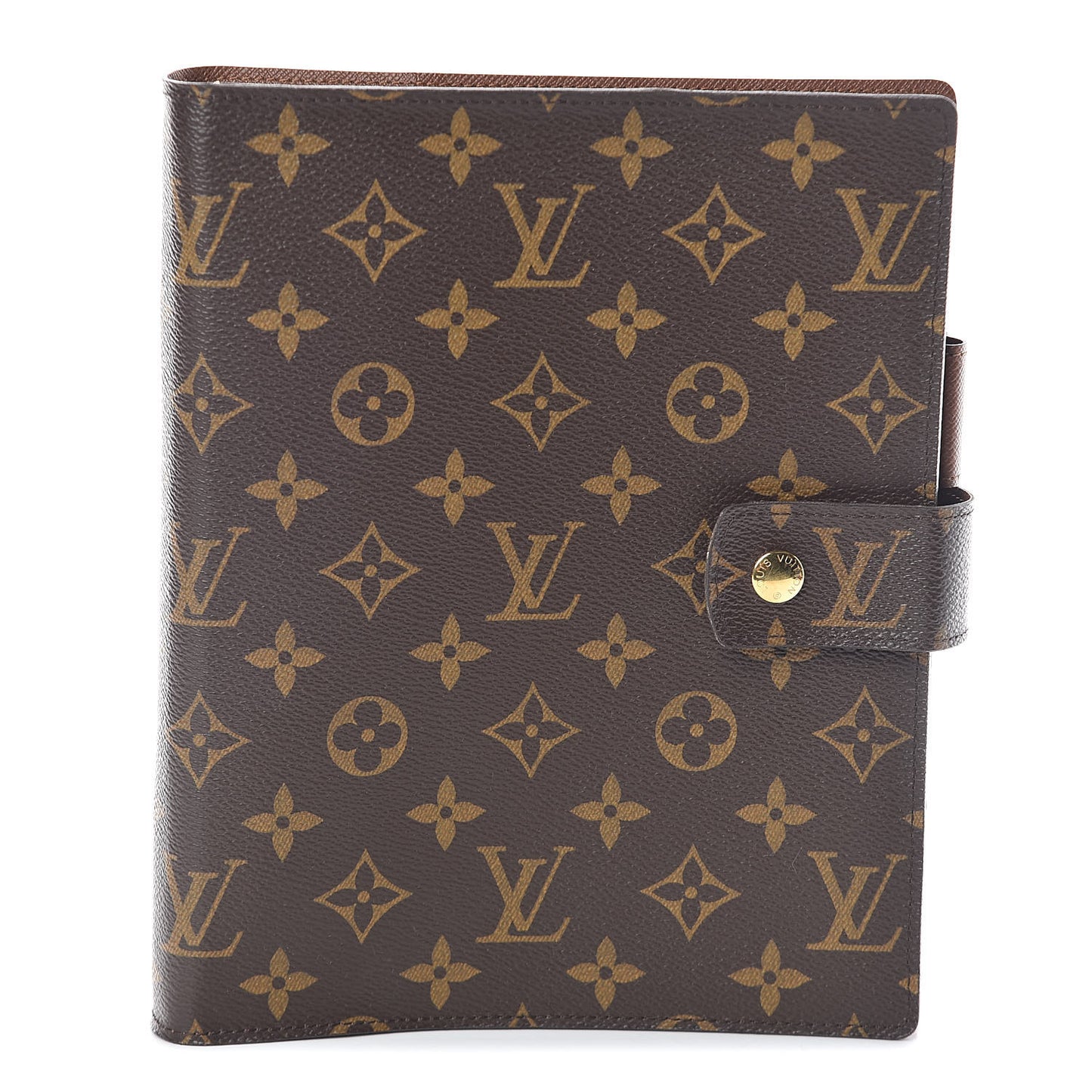 Monogram Large Ring Agenda Cover