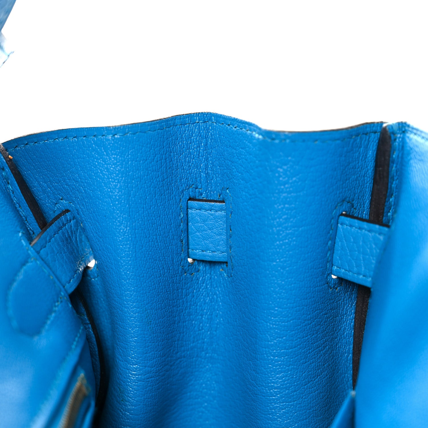 Hermes Taurillon Clemence Birkin 30 Bleu Zanzibar 14 of 41