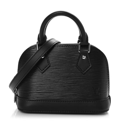 Louis Vuitton Epi Alma Nano Black 1 of 9