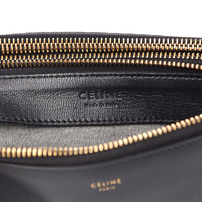 Celine Lambskin Small Trio Crossbody Bag Black 7 of 16