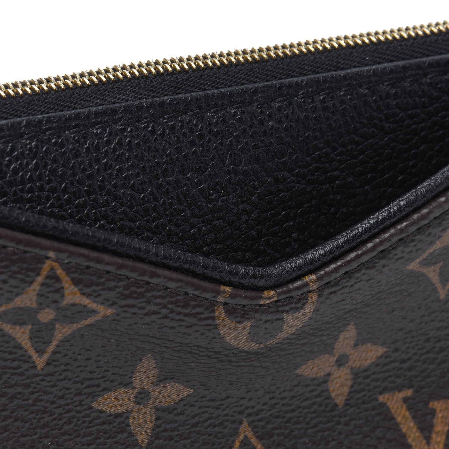 Louis Vuitton Monogram Pallas Clutch Black 17 of 18