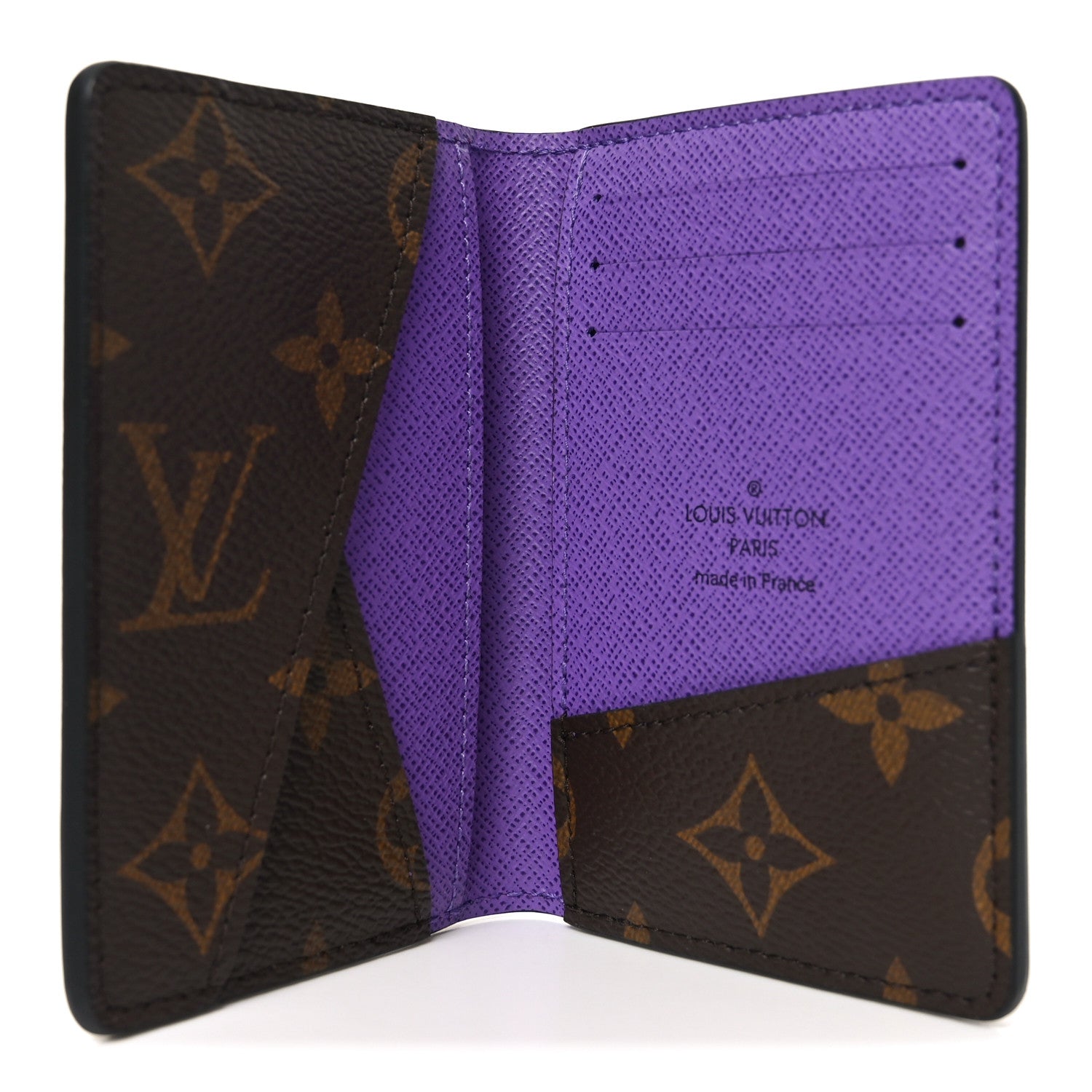 Louis Vuitton Monogram Pocket Organizer NM Purple 1858649 Louis Vuitton Monogram Pocket Organizer NM Purple 1858649