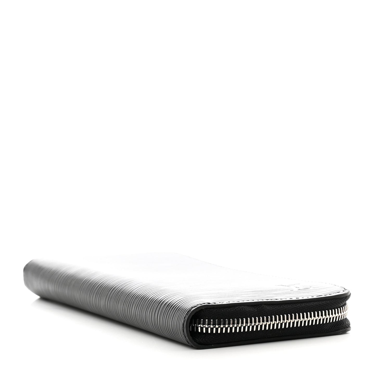 Epi Zippy Vertical Wallet Black