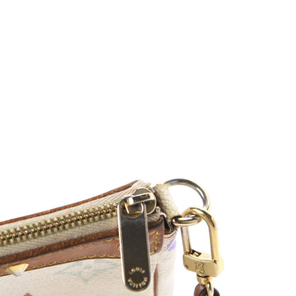 Louis Vuitton Monogram Multicolor Pochette Accessories White 11 of 14