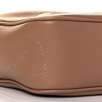 Gucci Pebbled Calfskin Small Soho Disco Bag Camelia 8 of 11