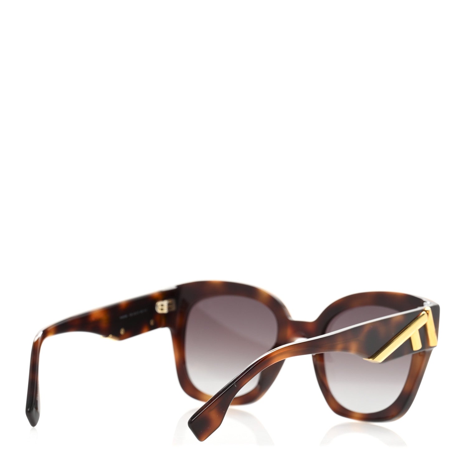Fendi Acetate Fendi First Sunglasses FE40098I Havana 4 of 9
