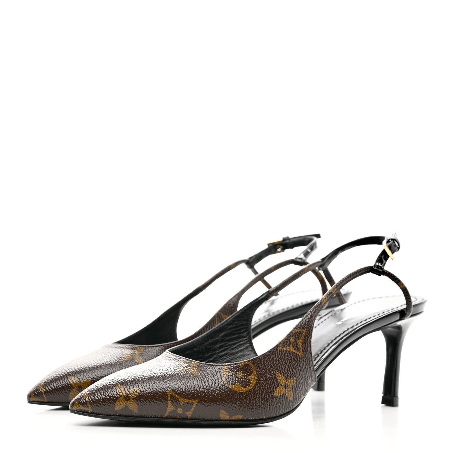 Monogram Cherie Slingback Pumps 36