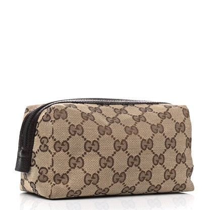 Gucci Monogram Large Cosmetic Case Brown 2 of 5