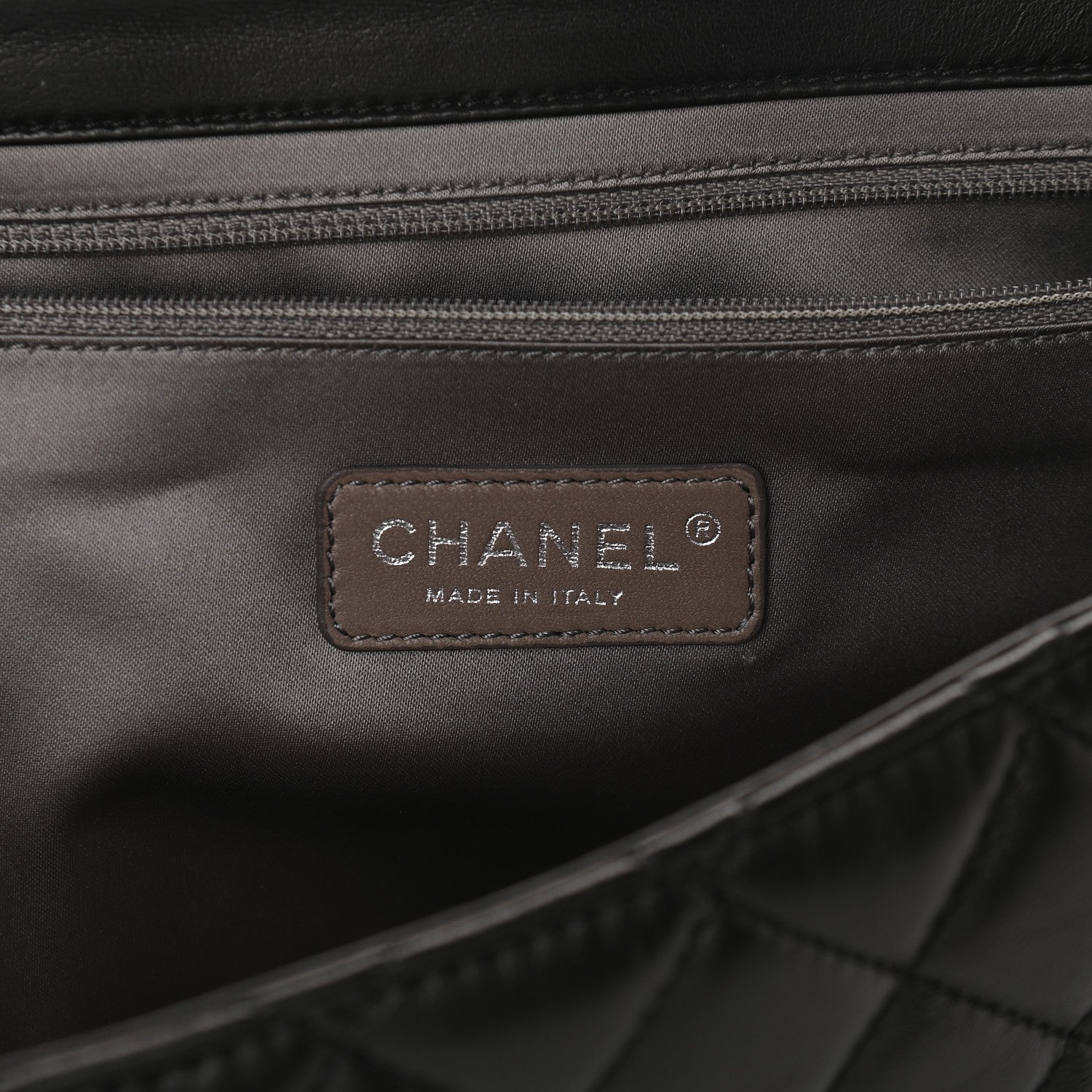 Chanel Lambskin Quilted Jumbo Coco Rain Flap Black 6 of 9