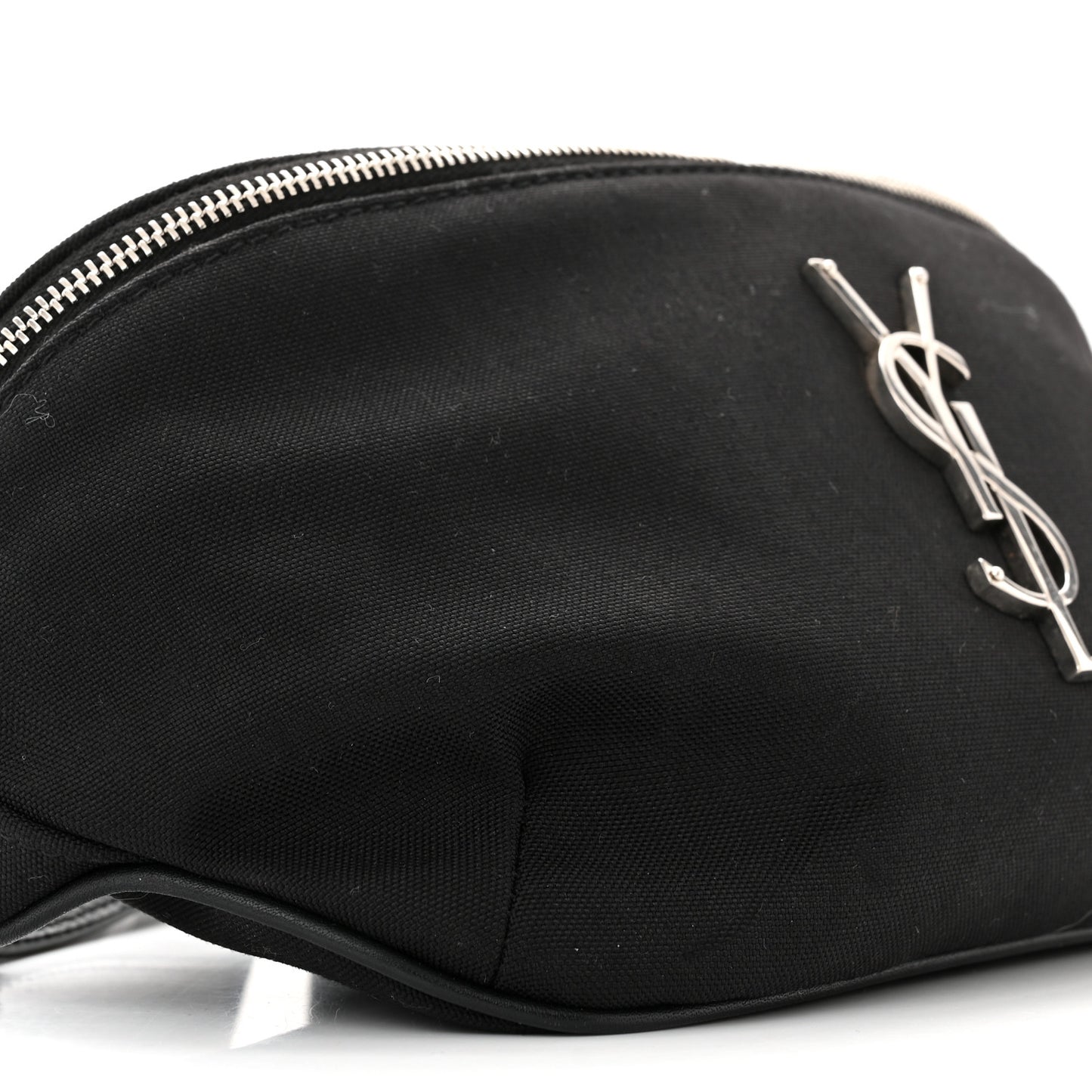 Canvas Monogram Belt Bag Black