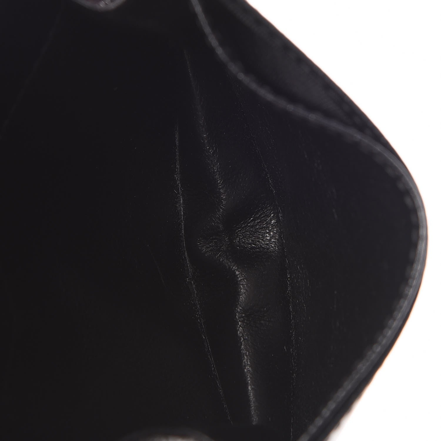 Saint Laurent Grain De Poudre Business Card Case Black 9 of 9
