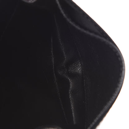 Saint Laurent Grain De Poudre Business Card Case Black 9 of 9