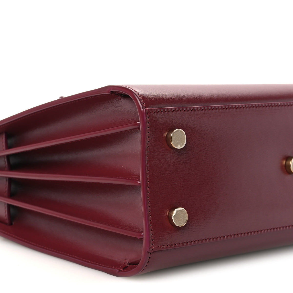 Saint Laurent Calfskin Baby Sac De Jour New Dark Bordeaux 10 of 11