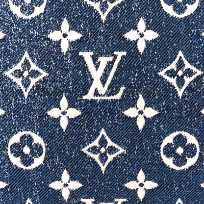 Louis Vuitton Monogram Jacquard Denim Speedy Bandouliere 25 Bleu 10 of 12