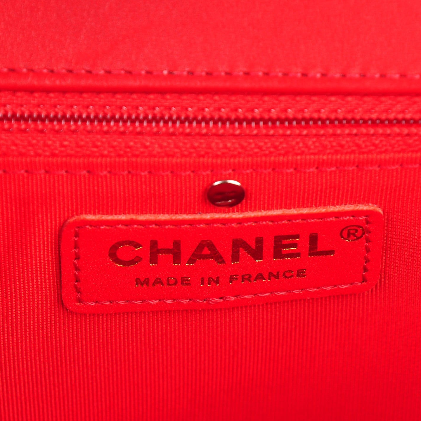 Lambskin Quilted New Medium Boy Flap Red