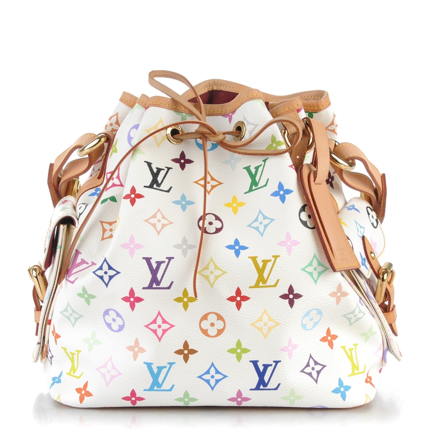 Louis Vuitton Monogram Multicolor Petit Noe White 1 of 7