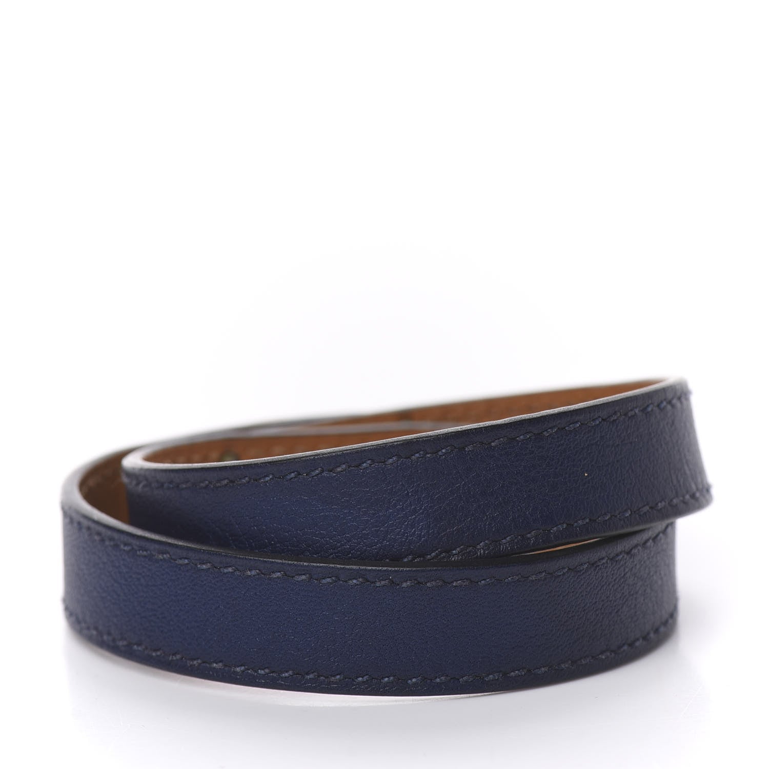 Hermes Swift Kelly Double Tour Bracelet S Bleu Saphir 3 of 8
