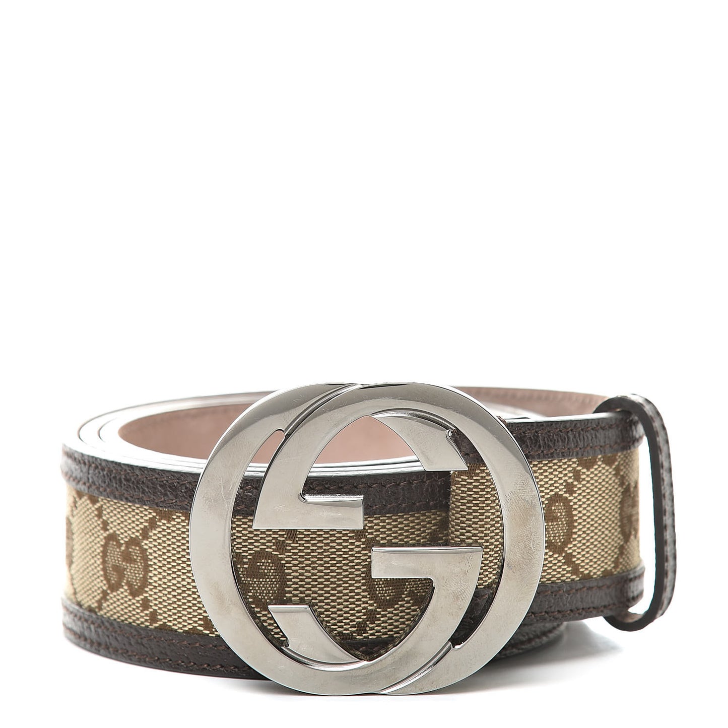 Monogram Interlocking G 40mm Belt 90 36 Dark Brown