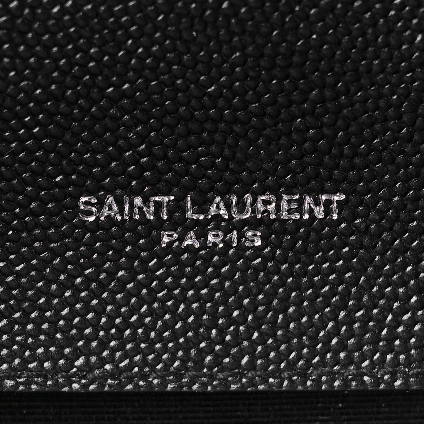 Grain De Poudre Textured Mixed Matelasse Triquilt Medium Monogram Satchel Black