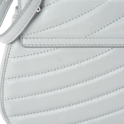Chloe Calfskin Quilted Mini Drew Bijou Shoulder Bag Airy Grey 10 of 11