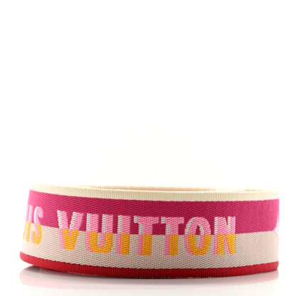 Louis Vuitton Jacquard Speedy Bandouliere 20 Shoulder Strap Fuchsia 2 of 3