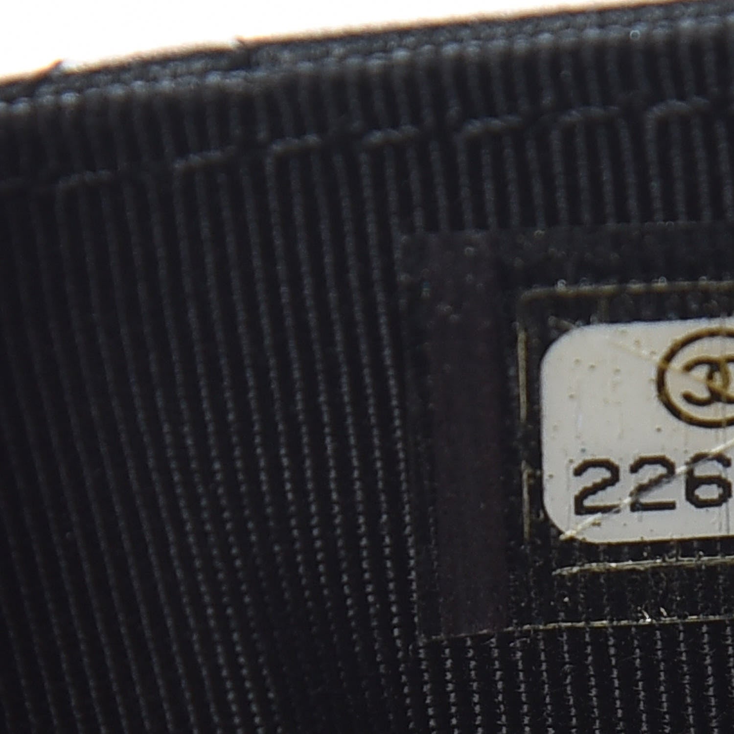 Chanel Lambskin Quilted Flap Card Holder Black 8 of 9