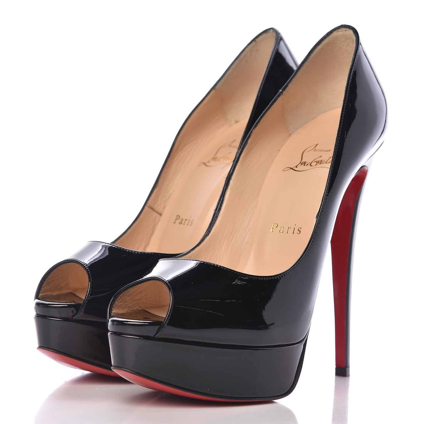 Patent Lady Peep 150 Pumps 38.5 Black