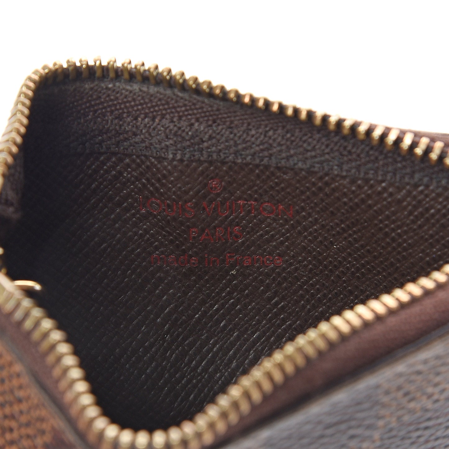 Damier Ebene Key Pouch