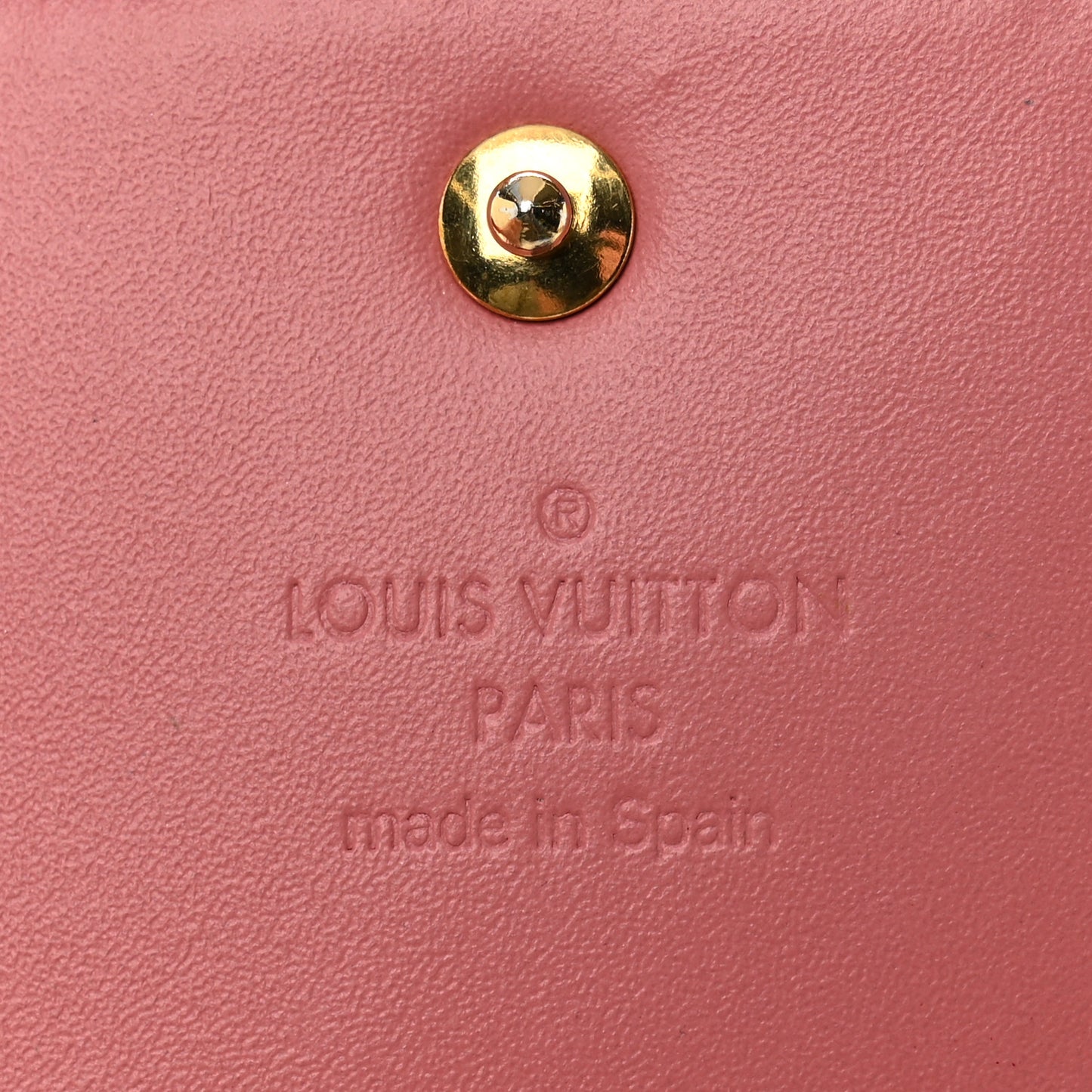 Vernis Business Card Holder Poppy