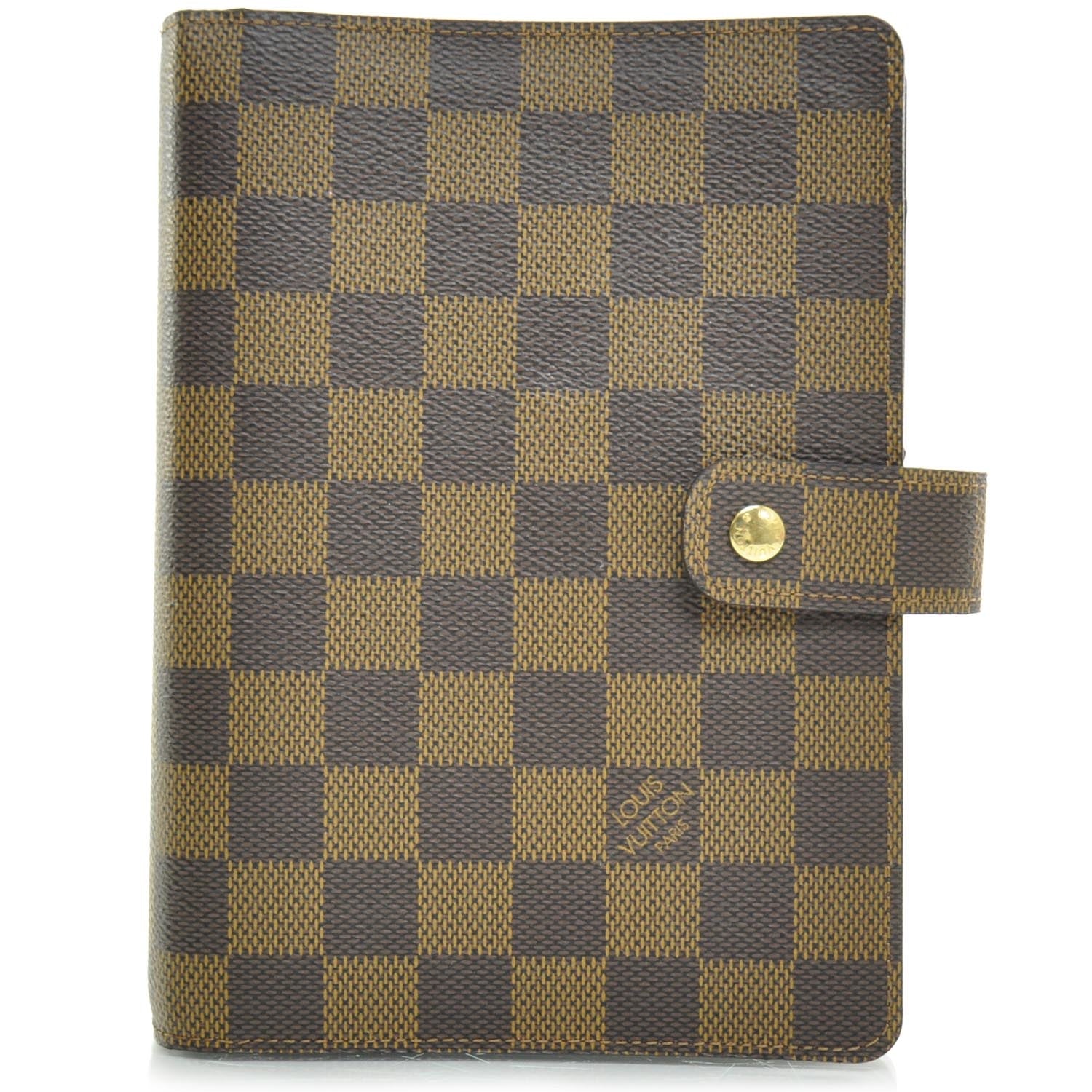 Louis Vuitton Damier Ebene Medium Ring Agenda 1 of 7