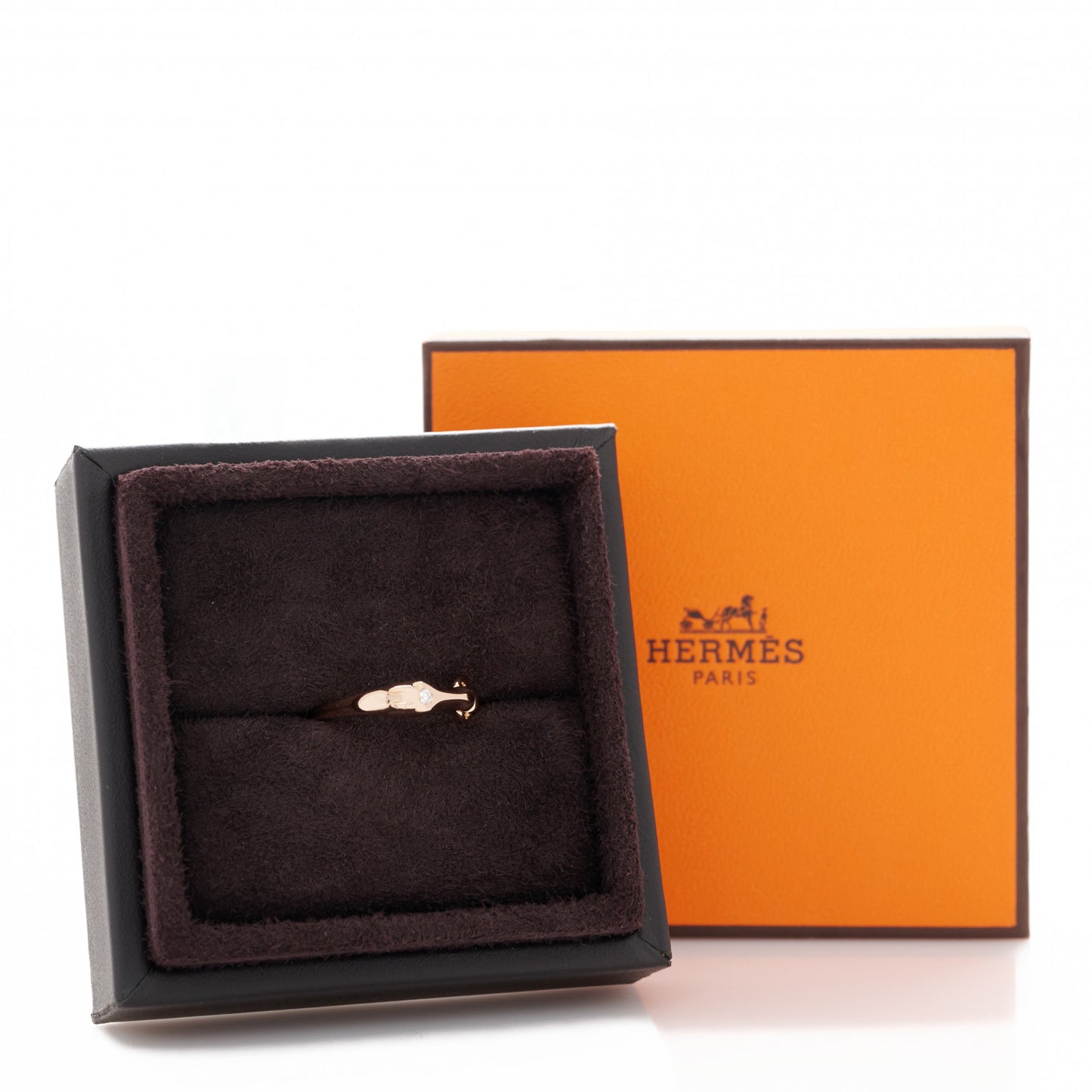 18K Rose Gold Diamond TPM Galop 53 6.25