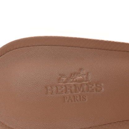 Hermes Epsom Oasis Sandals 38 Beige Perlino 38 6 of 9