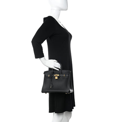 Hermes Swift Birkin 25 Black 2 of 11