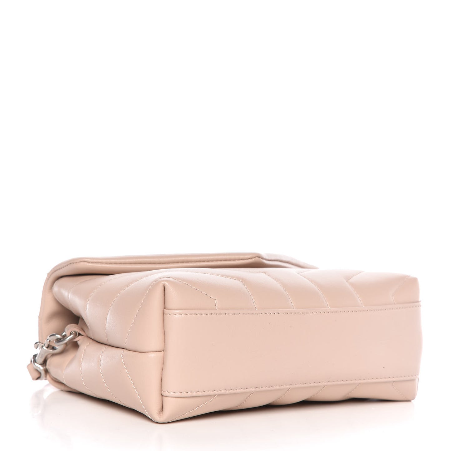 Calfskin Y Quilted Monogram Toy Loulou Crossbody Bag Marble Pink