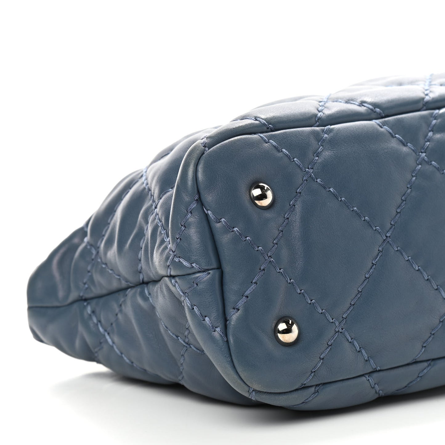 Calfskin Love Me Tender Shoulder Bag Blue