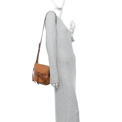 Loewe Grained Calfskin Small Gate Crossbody Bag  Caramel Pecan 2 of 11