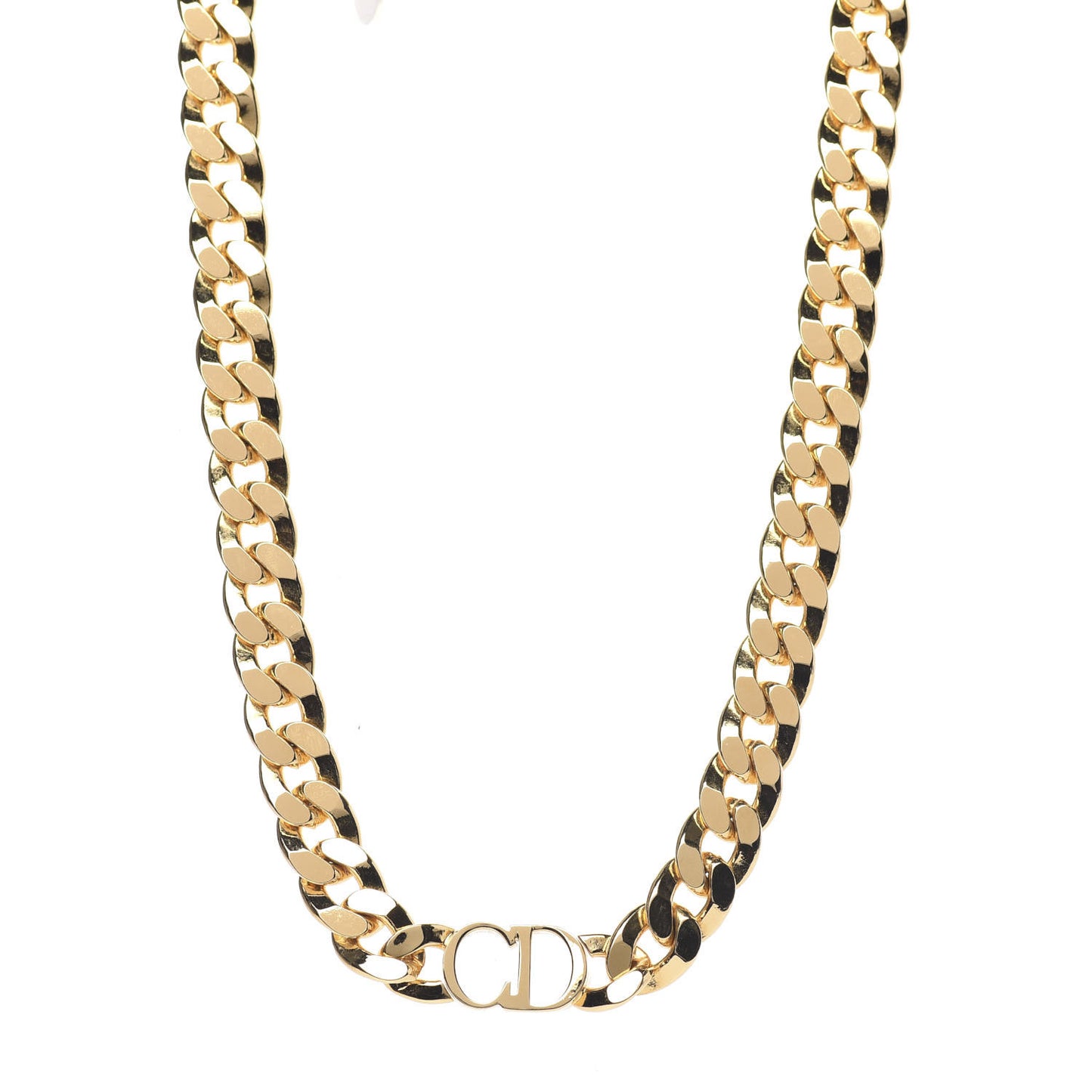 Metal Danseuse Etoile Chain Choker Necklace Gold