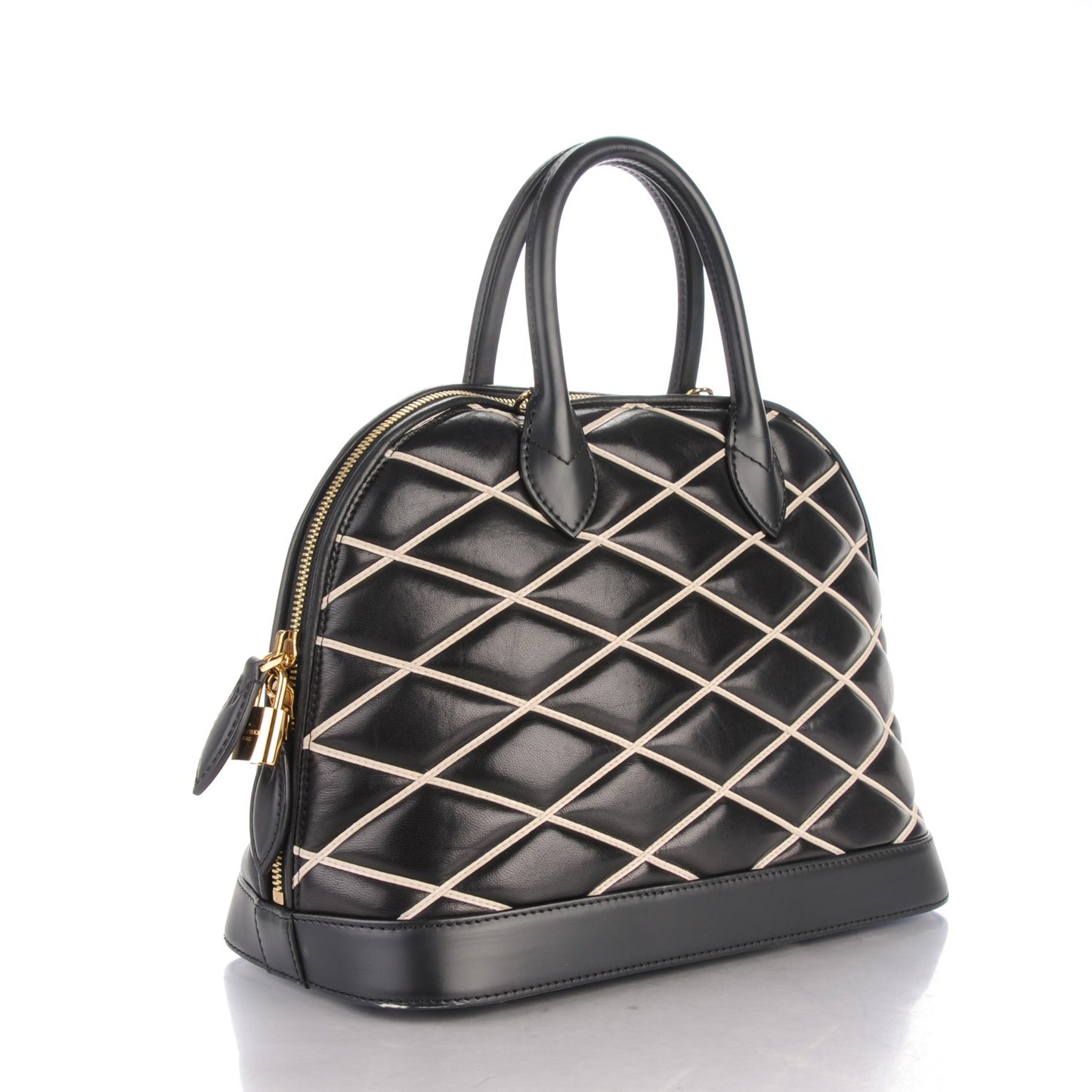 Lambskin Malletage Alma PM Black