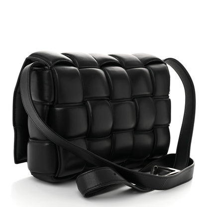 Bottega Veneta Nappa Maxi Intreccio Padded Cassette Crossbody Bag Black 3 of 10