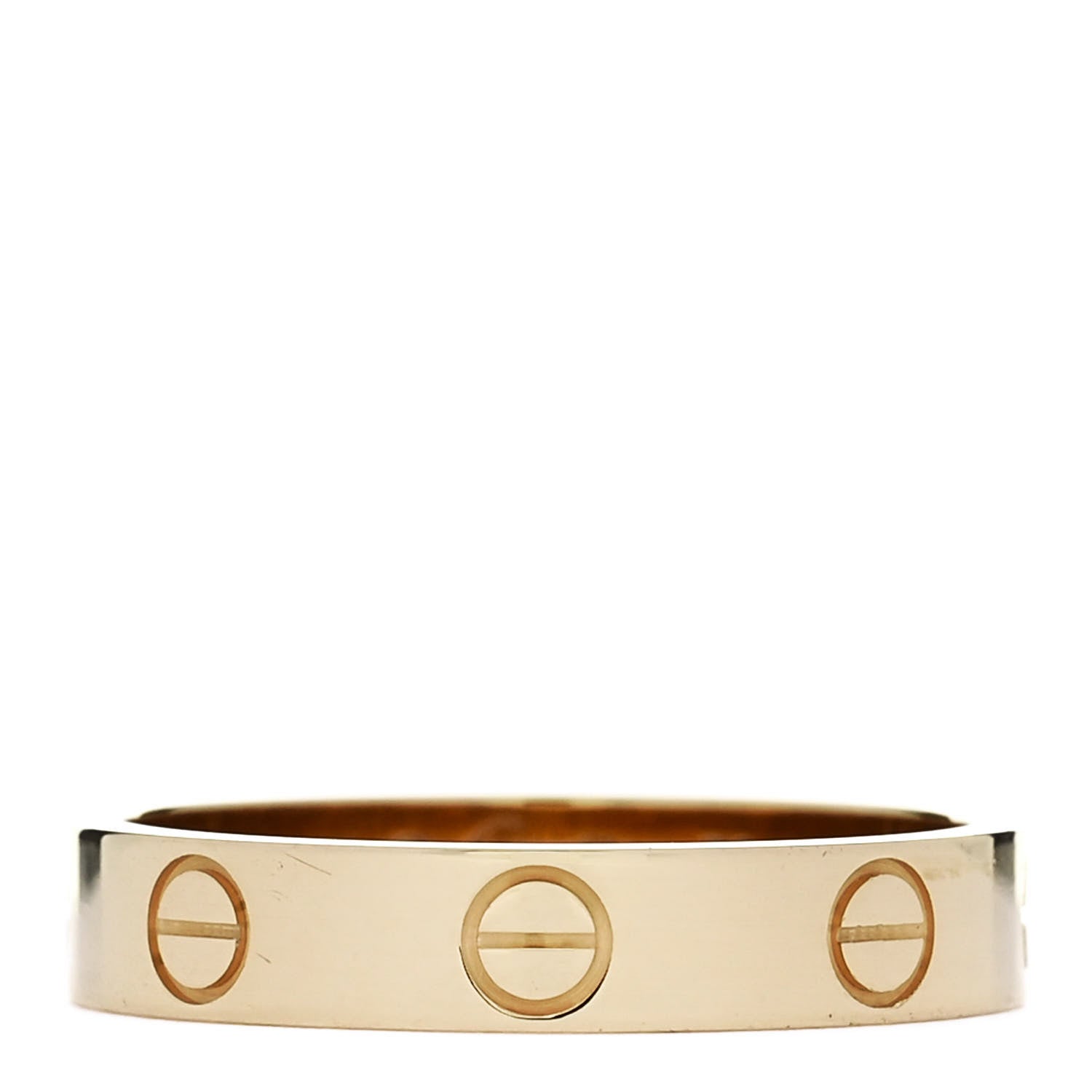 Cartier 18K Yellow Gold 3.5mm LOVE Wedding Band Ring 52 6 1 of 4