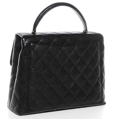 Chanel Caviar Kelly Jumbo Flap Bag Black 4 of 10